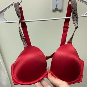 Victoria’s Secret shine strap collection push up bra
